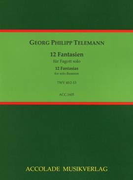 Georg Philipp Telemann: 12 Fantasien Twv 40:2-13