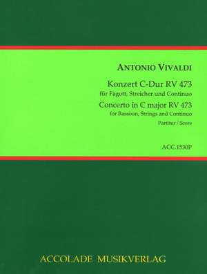 Antonio Vivaldi: Konzert Nr. 9 Rv 473 C-Dur