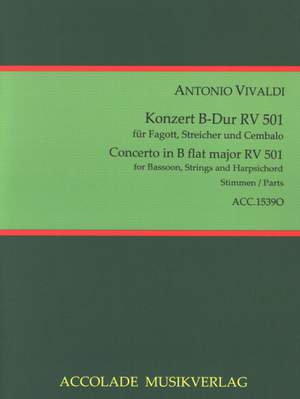 Antonio Vivaldi: Konzert Nr. 1 Rv 501 B-Dur La Notte