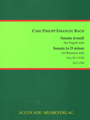 Carl Philipp Emanuel Bach: Sonate D-Moll