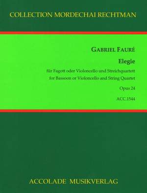 Gabriel Fauré: Elegie C-Moll Op. 24