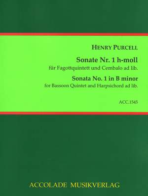 Henry Purcell: Sonate Nr. 1 H-Moll