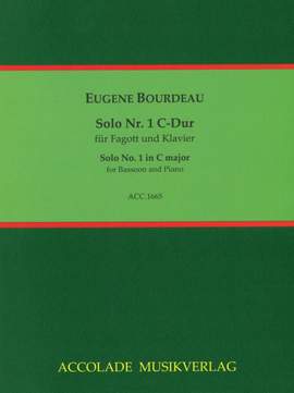Eugene Bourdeau: Solo Nr. 1