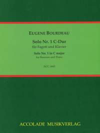 Eugene Bourdeau: Solo Nr. 1