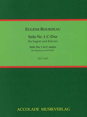 Eugene Bourdeau: Solo Nr. 1