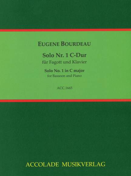 Eugene Bourdeau: Solo Nr. 1