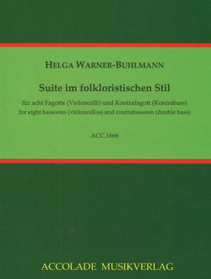 Helga Warner-Buhlmann: Suite Im Folkloristischen Stil