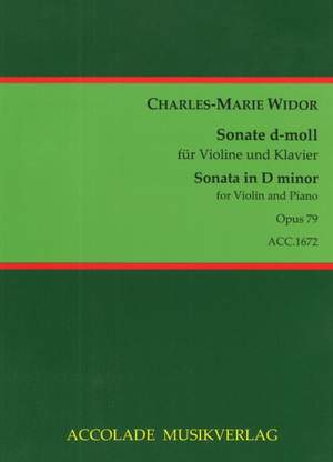 Charles-Marie Widor: Sonate Op. 79