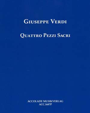 Giuseppe Verdi: Quattro Pezzi Sacri