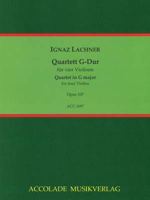 Ignaz Lachner: Quartett Op. 107