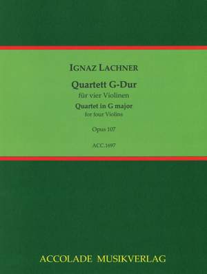Ignaz Lachner: Quartett Op. 107