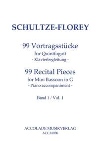Andreas Schultze-Florey: 99 Vortragsstücke. Klavierbegleitung Zu Band 1