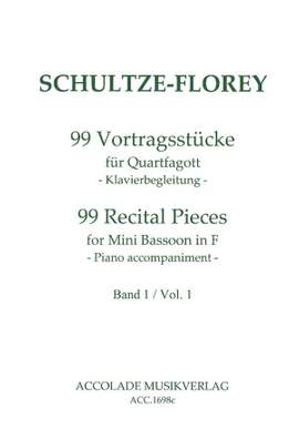 Andreas Schultze-Florey: 99 Vortragsstücke. Klavierbegleitung Zu Band 1