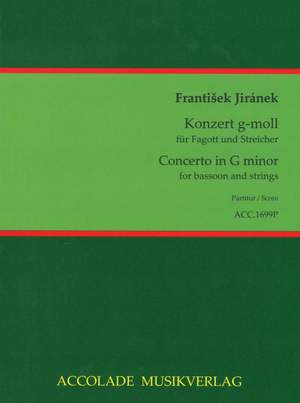 Frantisek Jiranek: Konzert G-Moll
