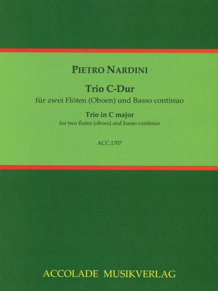 Pietro Nardini: Trio C-Dur