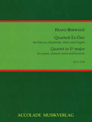 Franz Berwald: Quintett Es-Dur Für Klavier und Bläser Op. 1