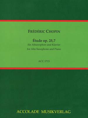 Frédéric Chopin: Etüde Op. 25, 7