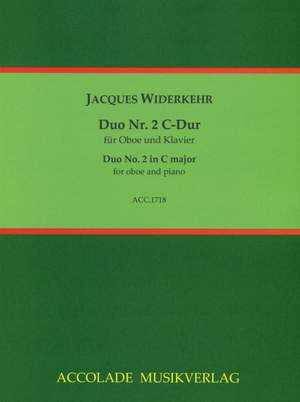 Jacques Christoph Michel Widerkehr: Duo Nr. 2