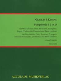 Nicolaus Kempis: Symphonia À 2 Op. 3- Xviii