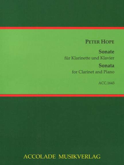 Peter Hope: Sonate