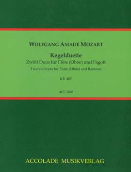 Wolfgang Amadeus Mozart: 12 Duos Kv 487 Kegelduette