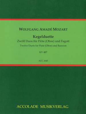 Wolfgang Amadeus Mozart: 12 Duos Kv 487 Kegelduette