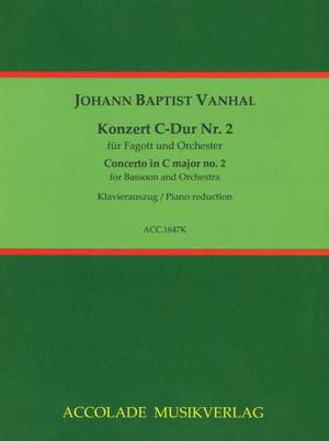 Johann Baptist Vanhal: Konzert Nr. 2 C-Dur