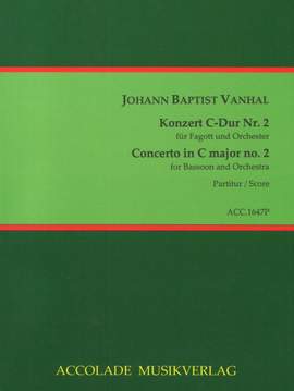 Johann Baptist Vanhal: Konzert Nr. 2 C-Dur
