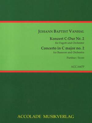 Johann Baptist Vanhal: Konzert Nr. 2 C-Dur