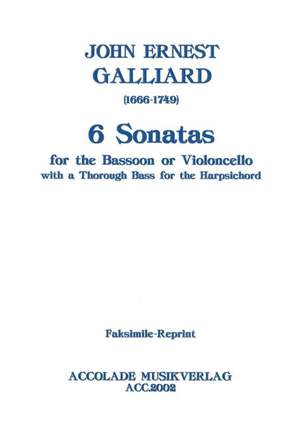 Johann Ernst Galliard: 6 Sonatas With A Thorough Bass