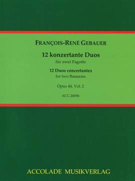 François-René Gebauer: 12 Duos Concertants Op. 44, 4-6