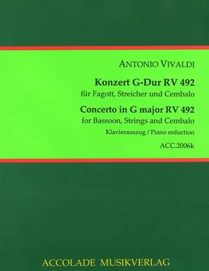 Antonio Vivaldi: Konzert G-Dur Rv 492