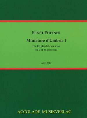 Ernst Pfiffner: Miniature D'Umbria I