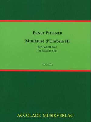 Ernst Pfiffner: Miniature D'Umbria Iii
