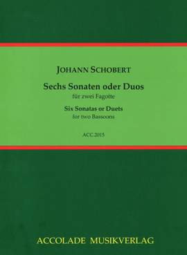 Johann Schobert: 6 Sonaten