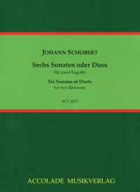 Johann Schobert: 6 Sonaten