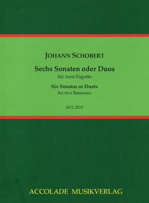 Johann Schobert: 6 Sonaten