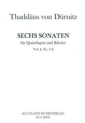 Thaddäus Duernitz: 6 Sonaten Bd. 1