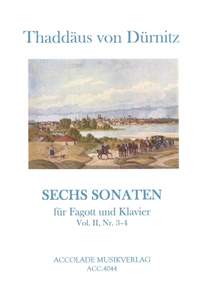 Thaddäus Duernitz: 6 Sonaten Bd. 2