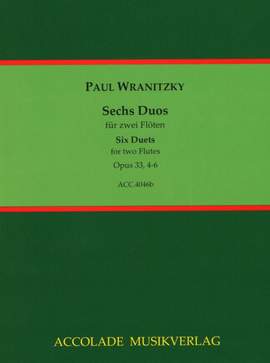 Paul Wranitzky: 6 Duos Op. 33 Bd. 2