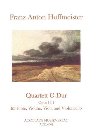 Franz Anton Hoffmeister: Quartett Op. 16-1 G-Dur