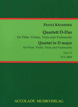 Franz Krommer: Quartett D-Dur Op. 13