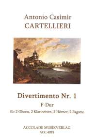 Antonio Casimir Cartellieri: Divertimento Nr. 1 F-Dur
