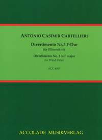 Antonio Casimir Cartellieri: Divertimento Nr. 3 F-Dur
