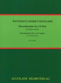 Antonio Casimir Cartellieri: Divertimento Nr. 3 F-Dur