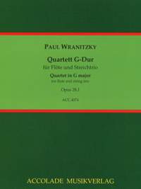 Paul Wranitzky: Quartett Op. 28, 1 G-Dur