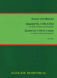 Ignaz von Beecke: Quartett Nr. 1 A-Dur