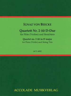Ignaz von Beecke: Quartett Nr. 2 D-Dur