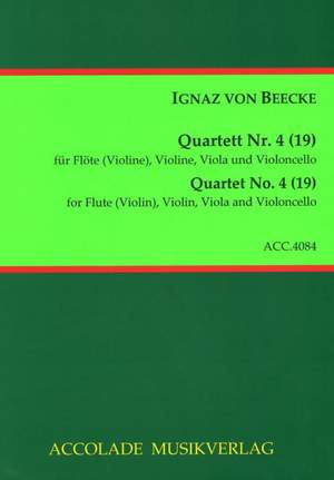 Ignaz von Beecke: Quartett Nr. 4 C-Dur