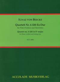 Ignaz von Beecke: Quartett Nr. 6 Es-Dur